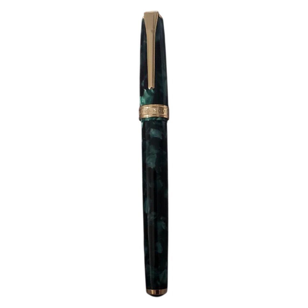Levenger True Writer Teal Appeal & Gold Rollerball Pen